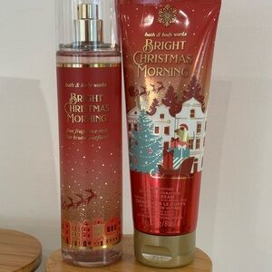 Bright Christmas Morning Fine Fragrance Mist & Ultimate Hydration Body Cream